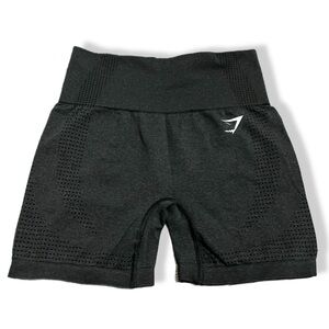 Gymshark vital seamless shorts - black - small